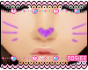 ❥ Kitty Face Purple