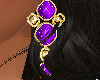 Purple Amethyst Earrings