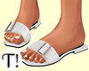 T! Boho White Sandals