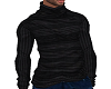 Black mesh turtleneck