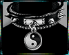 Spiked Yin Yang Collar