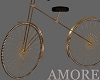 Amore Gold Bicycle