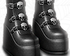 skull high boots