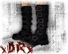 xDRx Leather Stompz BLK