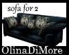 (OD) DiaRose sofa 2p
