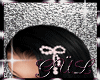 Hair pearl bow clip