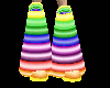 {mcs} Rainbow Boots