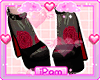 p. sexy roses heels