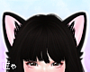 N' Cute Black Fox Ears