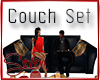 !7 Blue Couch Set