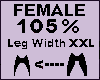 Leg Thigh Scaler 105% XX