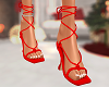 Y! Red Xmas Sandals