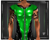 Latex Bodysuit Green