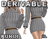 [K] warm winter dress XL