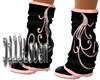 DJ Black Pink Boots