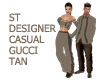 ST DESIGNER CASUAL G TAN