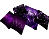 Purple unicorn pillows