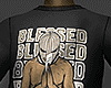 Sweater Blessed Black