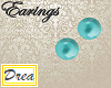 -Earrings- Pearl Lgt Blu