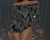 Black Pailsey Dress