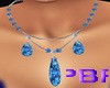 PBF*Blue Topaz Teardrop