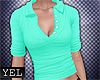 [Yel] Maria teal top