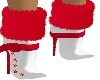 TD Red And White Boots