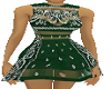 [C] bandana dress green
