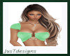 JT Green Halter Top