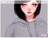 金. Gray Hoody
