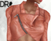 DR- Peach leather jacket
