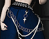 M. Chains Pants DrkBlue