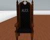 Alex's throne