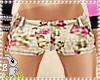 !B! Floral Short Shorts