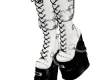 Goth Cutie White Boots