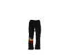 black OW stacked sweats