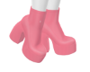 School Girl Boots Pink