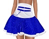 *Ney* Blue & White Skirt
