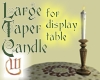 Large Taper Candle