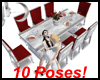)o( Roman Table 10 poses
