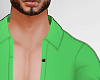X| Open Shirt Lite Green