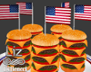 4th Of July Hamburger