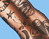 Random Arms Tattoos