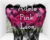 Adele Pink Lace Dress