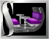 S crystal purple table