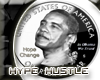 H|H Obama Coin W/ Action