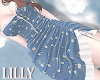 pretty girl gown blue