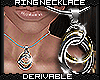 V4NY|Ring Necklace DERIV