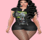RLL Black Sexy Dresse