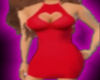 Red Dress w/Heart Cutout